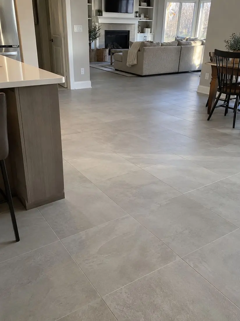Example illustration of a tile floor
